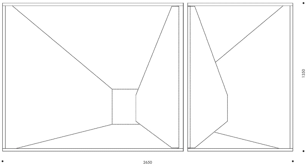 disegno tecnico di le compressioni della luce