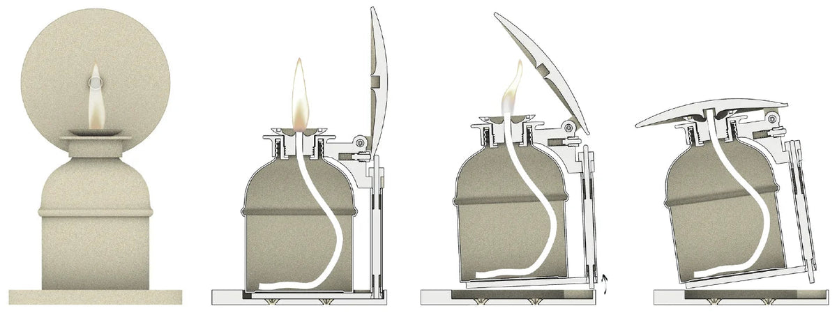 disegno tecnico di lume olimpico